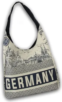 Produktbild von navy beige Robin Ruth Tasche Baumwolle Polyester D2OTG3006M
