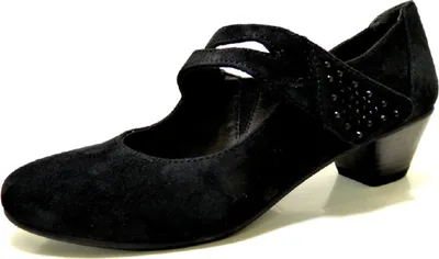 Produktbild von Jana Damen Slipper in Schwarz, Größe 4