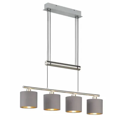 Zdjęcie produktu dla Żyrandol GARDA srebrny Trio 305400441