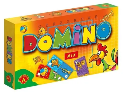 Produktbild von Domino-Mix-Spiel mit Spielsteinen für 1–5 Spieler