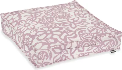 Produktbild von H.O.C.K. Paloma Outdoor Matratzenkissen 50x50x10cm floral flieder lila claro