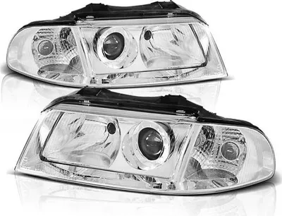 Produktbild von Scheinwerfer Klarglas passend für Audi A4 B5 Facelift Bj. 99-00 Chrom