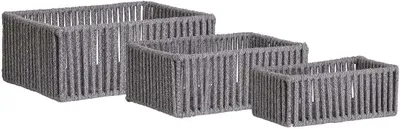 Produktbild von Organizer-Set aus wiederverwendbarem Stoff/Metall - 162x101x26 cm