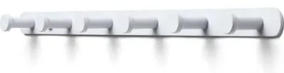 Zdjęcie produktu dla TOJ Living Szafa ścienna - 45CM - 6 haczyków - Haczyki do szafy - Haczyki do szafy - Haczyki ścienne do szafy - Garderoba weiß - Garderobenstange wall mount - Haczyki ścienne do szafy - Edelstahl - Weiß
