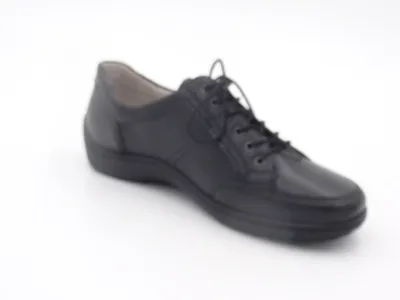 Produktbild von WALDLÄUFER Damen Schnürschuhe elegant schwarz Gr. 4,5
