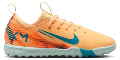 Zdjęcie produktu dla Nike Zoom Mercurial Vapor 16 Academy TF Kylian Mbappé, kolor Melon Tint (wersja dla młodszych), rozmiar EU 35.5