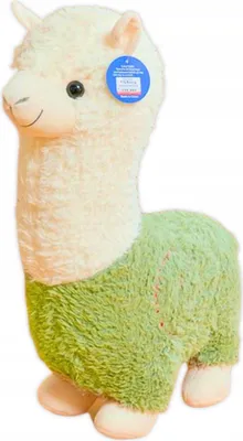 Produktbild von Plüsch Plüschtier Alpaka Alpaka Lama Kleidung GROß Kuscheltier 38cm