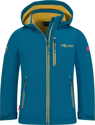 Produktbild von Trollkids Balestrand Jacke Gelb,Blau 152 cm Junge Gelb,Blau 152 cm