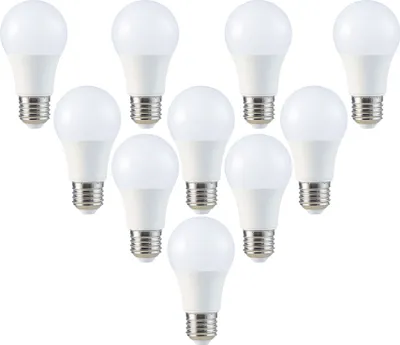 Produktbild von V-TAC LED-Lampe VT-2099, E27, EEK: F, 8,5 W, 806 lm, 3000 K, 10 Stück