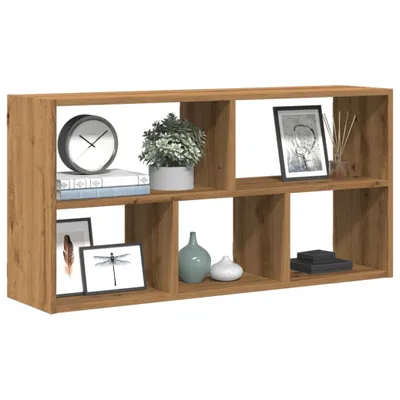 Obrázek produktu pro Maison Exclusive – nástěnná police Artisan z dubového dřeva 100 x 25 x 50 cm, dřevěný materiál