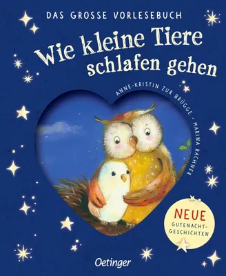 Zdjęcie produktu dla Wie kleine Tiere schlafen gehen. Das große Vorlesebuch