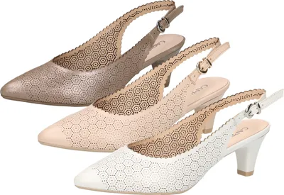Produktbild von Caprice 9-29601-22 Schuhe Damen Sling Pumps Weite G, Größe:39 EU, Farbe:Braun
