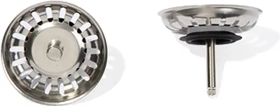 Produktbild von RIEBER 32390401 Siebkörbchen für Rieber Spülen ab 2000 mit 31/2 Zoll Excenter / Ersatzteil Spüle / Siebkorbeinsatz / Siebkorb