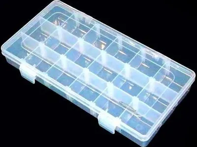 Produktbild von Sortimentskasten klein Transparent 18Trennfächer ZD925E