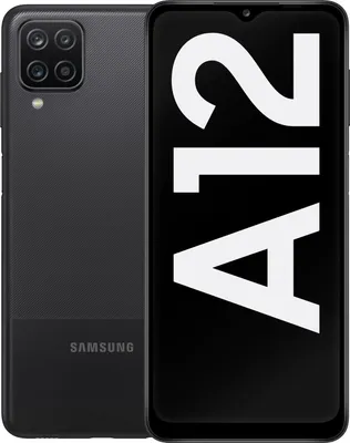 Produktbild von Samsung Galaxy A12 Nacho 64GB Black Handy Smartphone ohne Simlock SM-A127FZKVEUB Refurbished (Gut)