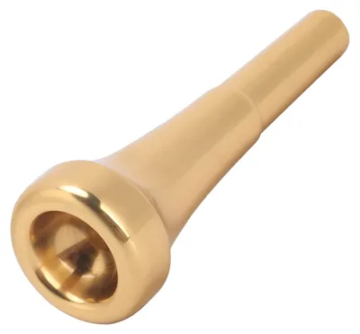 Produktbild von Trompetmundstück Trompetenmundstück Mundstück - 7C 5C 3C - Messing - Vergoldet - 5C