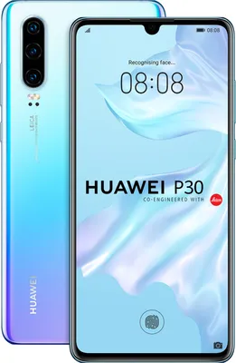 Produktbild von Huawei P30 128GB Breathing Crystal Android Smartphone Dual SIM ELE-L29