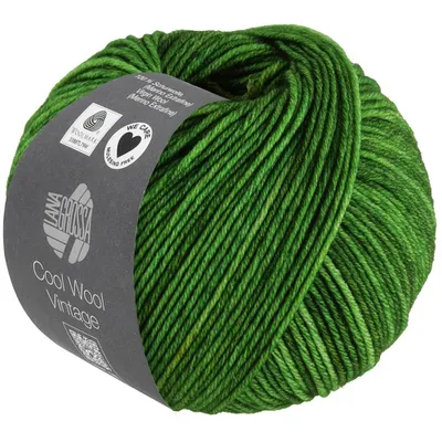 Produktbild von Lana Grossa - Cool Wool Vintage 7374 grün
