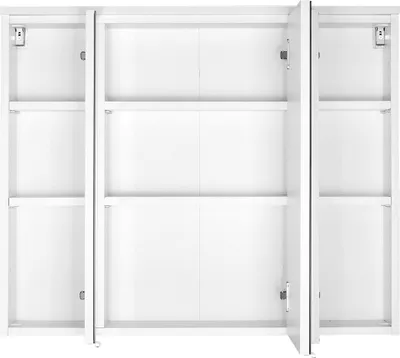 Produktbild von Spiegelschrank Pollet 80cm 3 Türen - weiß