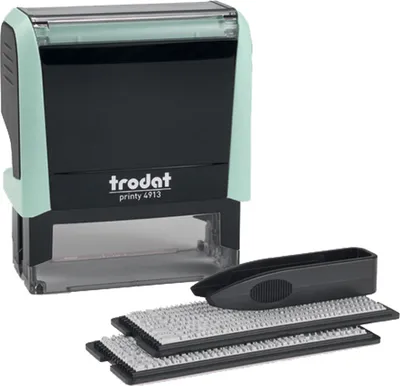 Image de trodat Stempel Printy Typom 4.0/SB Pastel grü+Kis schw 4913