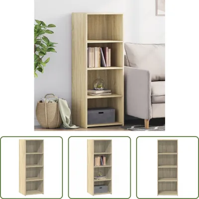 Produktbild von The Living Store Highboard Sonoma-Eiche 45x41x124 cm Holzwerkstoff