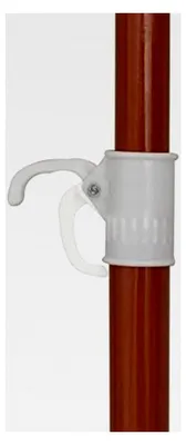 Produktbild von Terrassenschirm mit Stahlmast 300 cm in Anthrazit für Außenbereiche