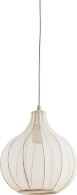 Obrázek produktu pro Light & Living - závěsné svítidlo - Elati - béžová - textilie - E27 - 2976627