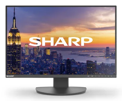Produktbild von Sharp MultiSync EA242W, 61 cm (24"), 1920 x 1200 Pixel, Full HD, LCD, 5 ms, Schwarz