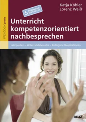 Produktbild von Unterricht kompetenzorientiert nachbesprechen