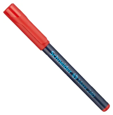Produktbild von Schneider Permanentmarker 240 rot 1-2 mm Rundspitze