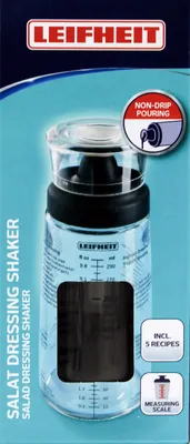 Obrázek produktu pro Leifheit 03195, Černá, Průhledná, 300 ml, 7,5 cm, 205 mm