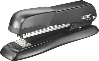 Produktbild von Heftgerät FM14 Metall bis 25 Blatt schwarz Blisterverpackung Packung mit 20 Stück