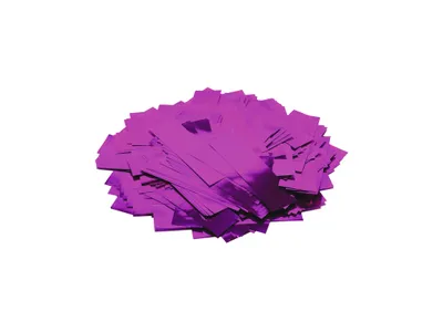 Image de TCM FX confettis métalliques rectangulaires 55x18mm, rose, 1kg