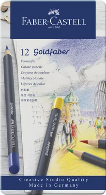 Produktbild von Faber-Castell Goldfaber Metal, Weich, Mehrfarbig, 12 Stück(e)