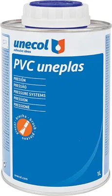 Produktbild von Kleber für PVC-Rohre Unecol Uneplas A2040 Pinsel 1 L