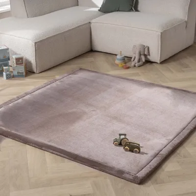Produktbild von Volero - Spielmatte Baby Quadratisch - Jip Taupe - 200x200 cm - Kinderzimmer, Babyzimmer - Klassik