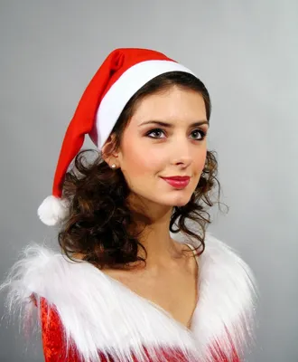 Produktbild von Nikolaus Mütze rot Weihnachten Zubehör Weihnachtsmann