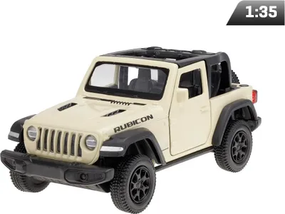 Produktbild von 1:35 Jeep Wrangler Rubicon 2021 Cabrio, cremefarben