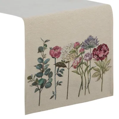 Image de Nappe décorative en tapisserie 1242 NAT 40x100 -5%