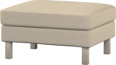 Produktbild von Dekoria Bezug für Karlstad Hocker, beige, Husse, Karstadt Hocker