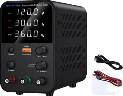 Produktbild von Programmierbares DC-Netzgerät, 60V Ausgang, 5A Strom, WPS1203H 120V 3A