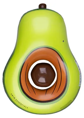 Productafbeelding van Swim Essentials Zwembadvlotter - Groen - Tropical Bliss Avocado - Incl. Strandbal