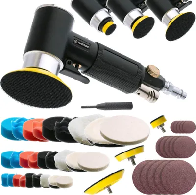 Zdjęcie produktu dla Gąbki do szlifowania pneumatycznego 25mm 50mm 75mm KPL 48szt 48szt