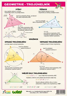 Obrázek produktu pro Geometrie - trojúhelník - A4