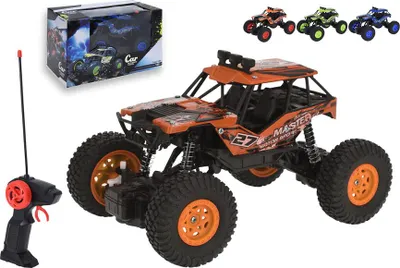 Obrázek produktu pro Terénní R/C auto na dálkové ovládání. Freq:27 MHZ - Zelené. 1:20.
