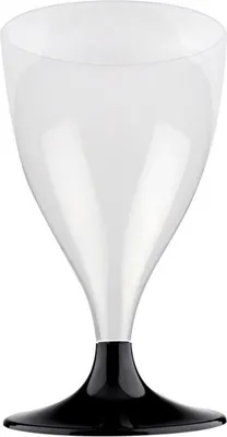 Image de Pots Jetables 200Ml Avec Pied Noir