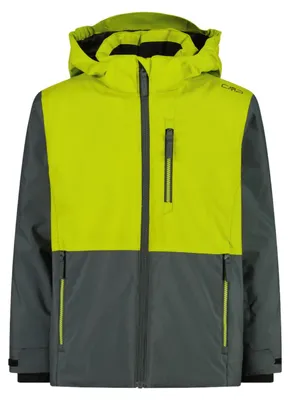 Produktbild von CMP Jungen Skijacke mit Kapuze und Clima Protect gelb 164