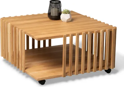 Produktbild von Couchtisch Malik Wildeiche - ca. 75 x 75 cm