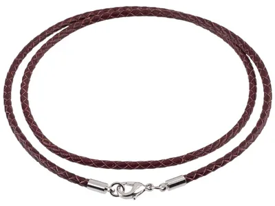 Image de Solidchoice - Coffret de 10 colliers en cuir tressé