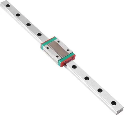Obrázok produktu pre Lineárny koľajnicový podvozok – lineárne posuvné koľajnice s nosným blokom MGN12H pre domáce 3D tlačiarne a CNC stroje (250 mm)